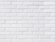 Papel Adesivo Pedra Tijolo Tijolinho branco pe97 Lisa 3D Banheiro Sala Cozinha Quarto