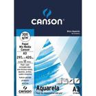 Papel Aquarela Canson Universitário A3 300g 12 Folhas