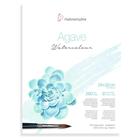 Papel Aquarela Hahnemühle Agave Textura Fina 290g 12Fls 24x32cm 10625401