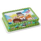 Papel arroz e faixa comestível para bolo festa aniversário mundo bita - Catias Cakes