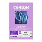 Papel Canson a4 Iris Vivaldi 120g 25fls Lilás