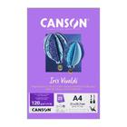 Papel Canson A4 Iris Vivaldi 120G 25Fls Violeta