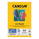 Papel Canson A4 Iris Vivaldi 185G 25Fls Amarelo