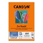 Papel Canson A4 Iris Vivaldi 185g 25Fls - Escolha a Cor
