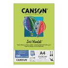 Papel Canson A4 Iris Vivaldi 185G 25Fls Verde Kiwi