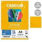 Papel Canson Iris Vivaldi A4 185g 25fls Cor Amarelo