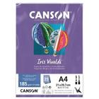 Papel Canson Iris Vivaldi A4 185g 25fls Violeta