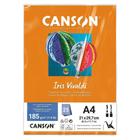 Papel Canson Iris Vivaldi Cenoura 185G A4 25 Folhas 66661505 33652