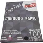 Papel Carbono para Lapis A4 Papel Preto CX com 100 - GNA