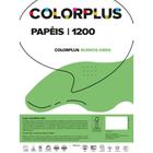 Papel Cartolina Dupla Face Color PLUS 48X66CM 120G Verde - Blendpaper