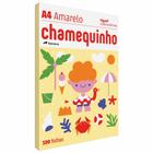 Papel Chamequinho a4 75 G/m² Amarelo 3161 Chamex 100 Folhas