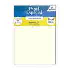 Papel Color Plus Marfim A4 210x297mm 180g Romitec 25Fls