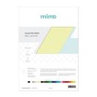 Papel Color Pop A4 180g Amarelo Candy Mimo 25 unidades