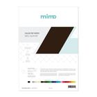 Papel Color Pop A4 180g Marrom Café Mimo 25 unidades