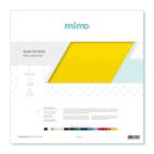 Papel Color Pop Amarelo Sol - 30,5X30,5Cm - 180G - 25 Folhas - Mimo