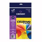 Papel colorido criativo card a4 120g 24 folhas - 66667163