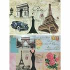 Papel com Estampa Paris Ref 5099 - Tex Papel