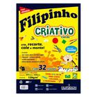 Papel Criativo A3 Filiperson Filipinho 120g 8 Cores 32 Folhas