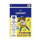 Papel Criativo Canson A4 Colors com 32 Folhas Coloridas 210x297mm 80g