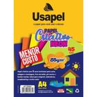 Papel Criativo Neon A4 85g 45 Folhas Usapel