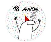 Papel De Arroz Bento Cake Flork Meme 18 Anos Dezoito Anos - Mec Art