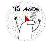 Papel De Arroz Bento Cake Flork Meme 95 Anos - Mec Art