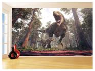 Papel De Parede 3D Animais Dinossauro Jurassic 3,5M Anm431