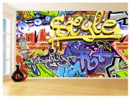 Papel De Parede 3D Arte Graffiti Mural Grafite 3,5M Tra49