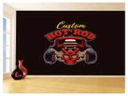 Papel De Parede 3D Carro Antigo Hot Rod Cultura 3,5M Cxr113