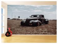 Papel De Parede 3D Carro Antigo Hot Rod Custom 3,5M Cxr59