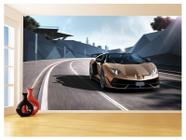 Papel De Parede 3D Carro Lamborghini Aventador 3,5M Car191