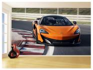 Papel De Parede 3D Carro Mc Laren Pista Super 3,5M Car262