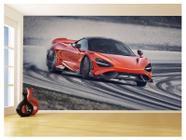 Papel De Parede 3D Carro Mc Laren Pista Super 3,5M Car269