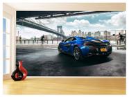 Papel De Parede 3D Carro Mc Laren Pista Super 3,5M Car275