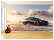 Papel De Parede 3D Carro Mercedes V8 Coupe Amg 3,5M Car239