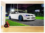 Papel De Parede 3D Carro Mitsubishi Lancer Evo 3,5M Car300