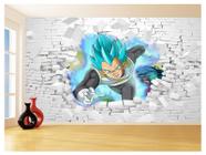 Papel De Parede 3D Dragon Ball Goku Vegeta Anime 3,5M Dbz84