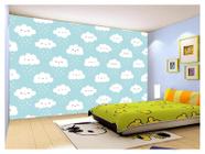 Papel De Parede 3D Infantil Nuvens Babê Baby 3,5M Azs306