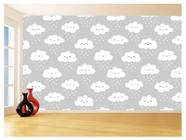 Papel De Parede 3D Infantil Nuvens Babê Baby 3,5M Azs309