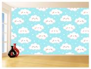 Papel De Parede 3D Infantil Nuvens Babê Baby 3,5M Azs312