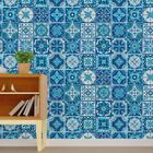 Papel de Parede Adesivo Azulejo Português N015118 0,58x2,50M