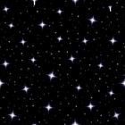 Papel De Parede Adesivo Estrelas Preto 205806058 0,58x2,50M - Adesivo BR