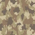 Papel De Parede Adesivo Exercito Camuflagem Marrom Sala Quarto 10m