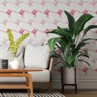 Papel de Parede Adesivo Flamingos N03119 0,58X2,5M