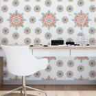 Papel De Parede Adesivo Flor Mandala N09095 Rolo 0,58x3M