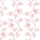 Papel De Parede Adesivo Floral Rosa Pastel 2,70x0,57m