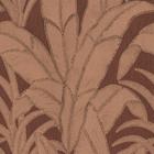 Papel de Parede Adesivo Folhagem Marrom Terracota Decoração Moderna Quarto - Sala de Estar - Escritório