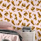 Papel De Parede 3D Animais Tigre Rosto Olhando 3,5M Anm558 - Você Decora -  Papel de Parede - Magazine Luiza