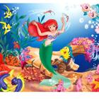 Papel De Parede Adesivo Infantil Ariel Pequena Sereia - Final Decor