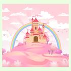 Papel de Parede Adesivo Infantil Castelo Princesa Bebe Quarto Menina - 560pcp